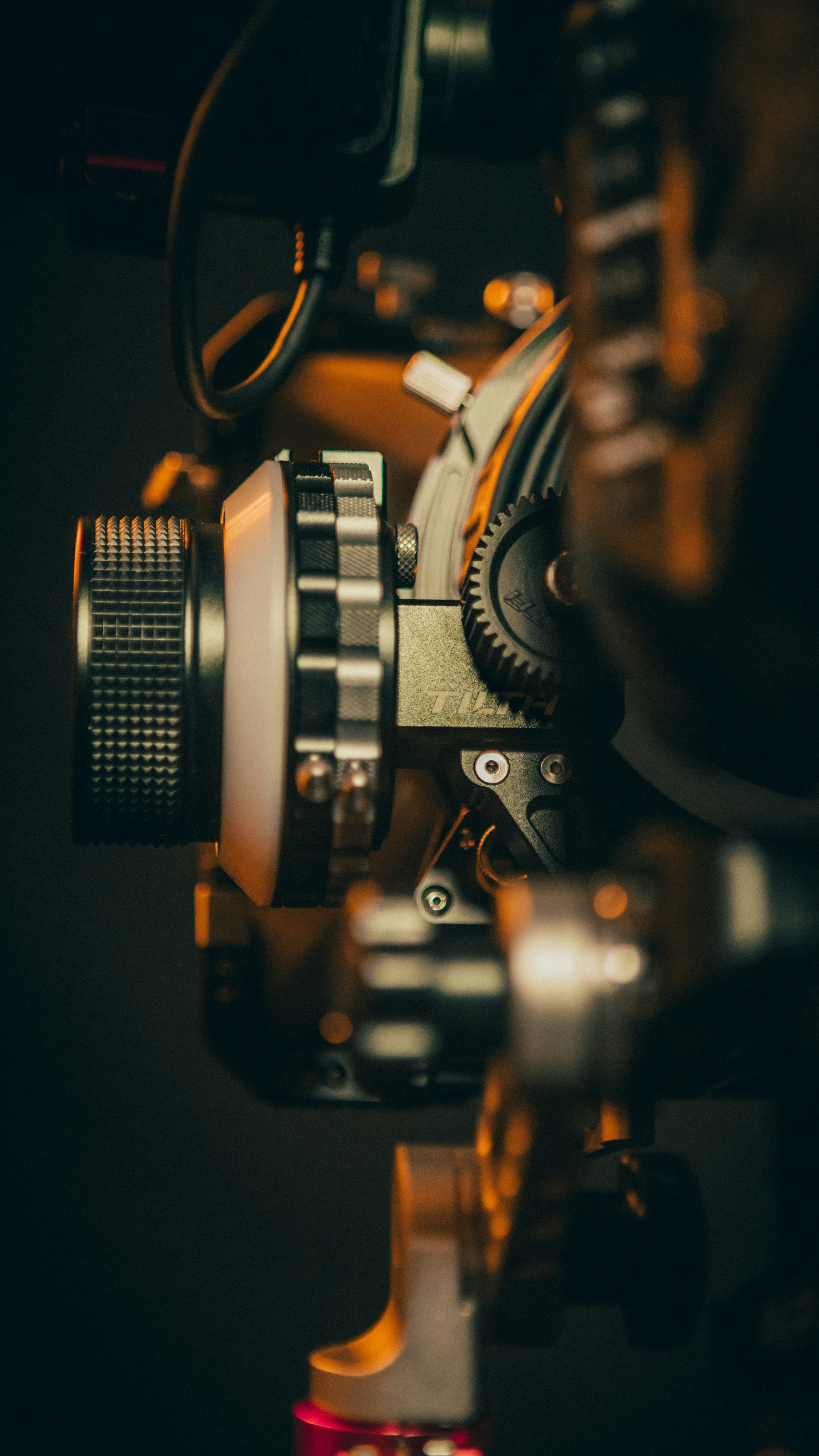 Cinema camera rig on a Maximum Pixels film set